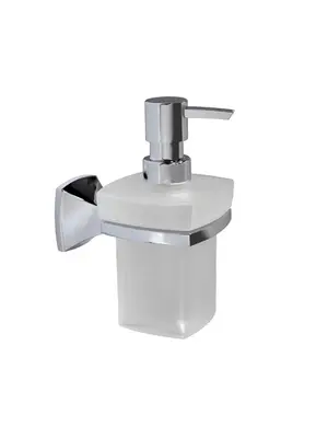 Дозатор для жидкого мыла стеклянный 230 ml WasserKRAFT Wern K-2599