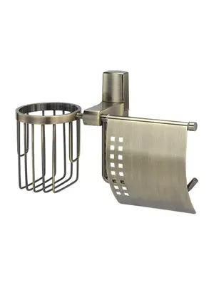 Держатель туалетной бумаги и освежителя WasserKRAFT Exter K-5259