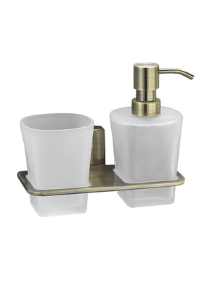 Держатель стакана и дозатора WasserKRAFT Exter K-5289