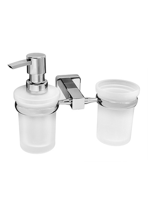 Держатель дозатора и стакана WasserKRAFT Lippe K-6589