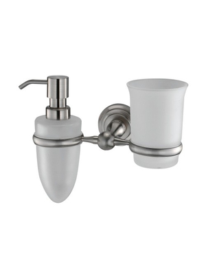 Держатель стакана и дозатора WasserKRAFT Ammer K-7089