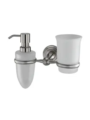 Держатель стакана и дозатора WasserKRAFT Ammer K-7089