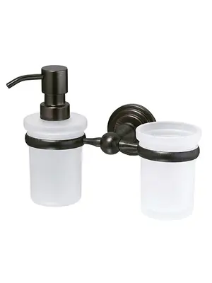 Держатель стакана и дозатора WasserKRAFT Isar K-7389