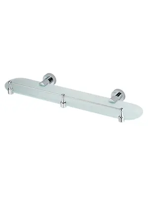 Полка стеклянная с бортиком WasserKRAFT Donau K-9444