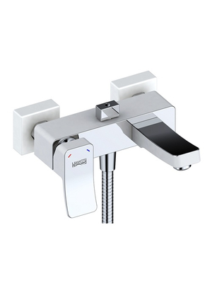 Смеситель для ванны с коротким изливом WasserKRAFT Aller 1061 WHITE