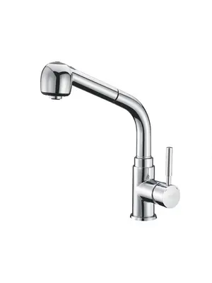 Смеситель для кухни с выдвижной лейкой WasserKRAFT Main 4166