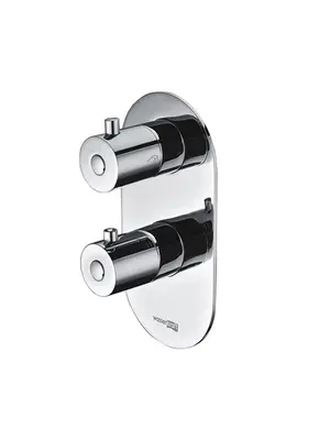 Термостатический смеситель для ванны и душа WasserKRAFT Berkel 4833 Thermo