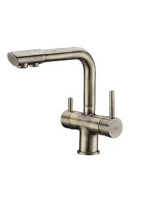 Смеситель для кухни со встроенным краном под фильтр питьевой воды WasserKRAFT A8037