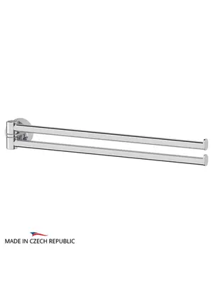 Держатель полотенец поворотный двойной 37 см FBS Nostalgy NOS 044 хром