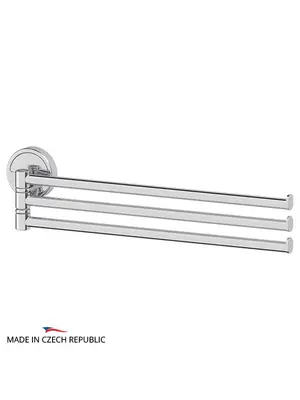 Держатель полотенец поворотный тройной 37 см FBS Luxia LUX 045 хром