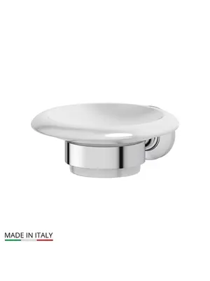 Мыльница настенная для ванной 3SC Stilmar STI 004 фарфор хром