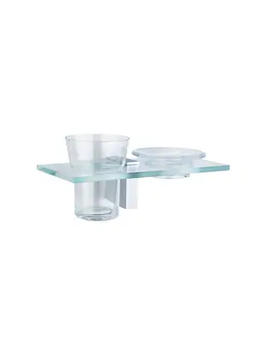 Держатель навесной со стаканом и мыльницей Vitra Diagon A44438