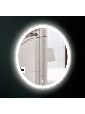 Зеркало с подсветкой Esbano ES-2481YD LED круглое с подогревом 59 см