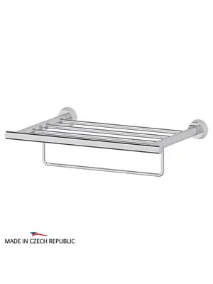 Полка для полотенец 40 см с держателем FBS Vizovice VIZ 040 хром