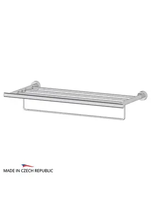 Полка для полотенец 60 см с держателем FBS Nostalgy NOS 042 хром