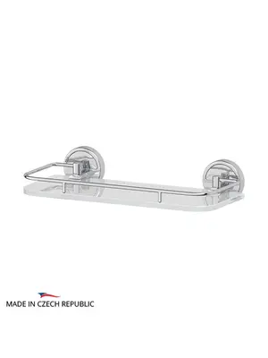 Полка стеклянная 30 см для ванной FBS Luxia LUX 013