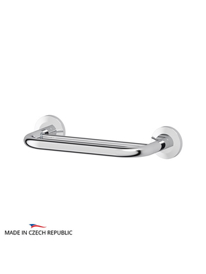Держатель рейлинг для полотенец двойной 30 см FBS Standard STA 034 хром