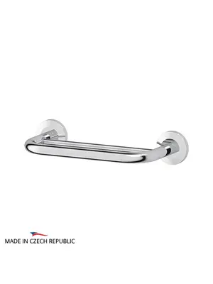Держатель рейлинг для полотенец двойной 30 см FBS Standard STA 034 хром