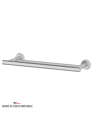 Держатель рейлинг для полотенец двойной 40 см FBS Vizovice VIZ 035 хром