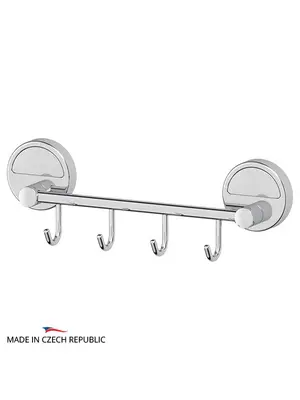 Держатель с 4-мя крючками 25 см FBS Luxia LUX 025 хром