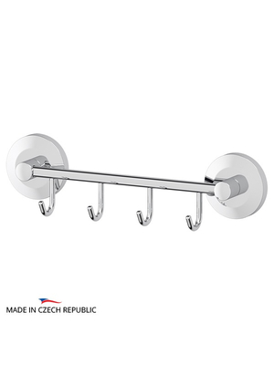 Держатель с 4-мя крючками 25 см FBS Standard STA 025 хром