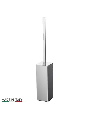 Туалетный ерш металлический напольный Linea G TIFFANY LUX TIF 919 хром стразы