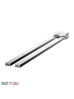 Держатель полотенец поворотный двойной 31 см Linea G TIFFANY TIF 007 хром