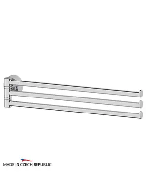 Держатель полотенец поворотный тройной 37 см FBS Vizovice VIZ 045 хром