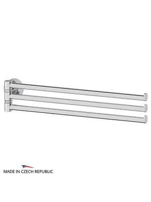 Держатель полотенец поворотный тройной 37 см FBS Nostalgy NOS 045 хром