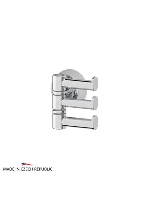 Крючок поворотный тройной для ванной FBS Vizovice VIZ 047 хром
