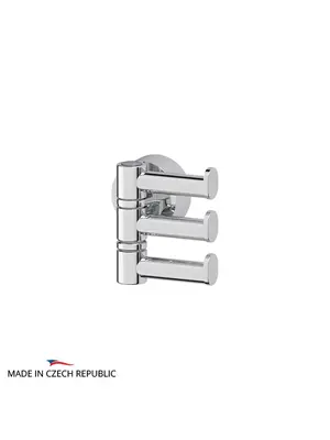 Крючок поворотный тройной для ванной FBS Nostalgy NOS 047 хром