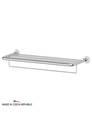 Полка для полотенец 70 см с держателем FBS Standard STA 043 хром
