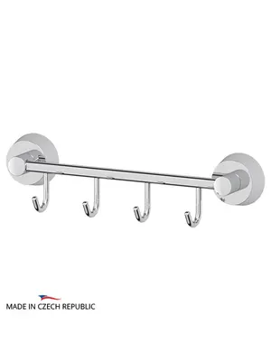 Держатель с 4-мя крючками 25 см FBS Vizovice VIZ 025 хром