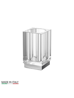 Стакан настольный Linea G TIFFANY TIF 016 хрусталь хром