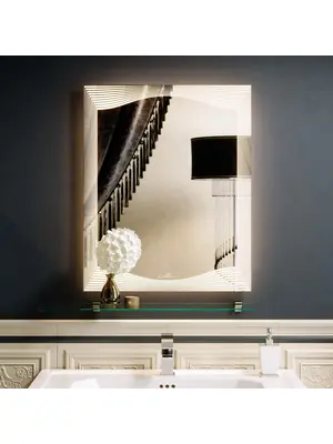Зеркало с подсветкой Alavann Monaco 70 х 80 см