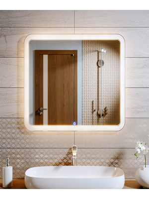 Зеркало с подсветкой Alavann Vanda Lux 80 х 80 см