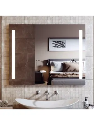 Зеркало с подсветкой Alavann Neve Duo 100 х 80 см