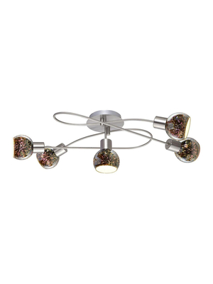 Потолочная люстра Arte Lamp Illusione A6125PL-5SS