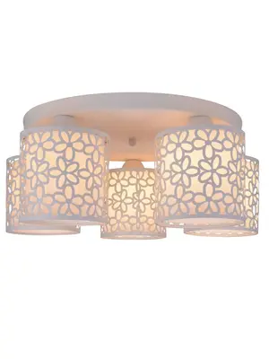 Потолочная люстра Arte Lamp Traforato A8349PL-5WH