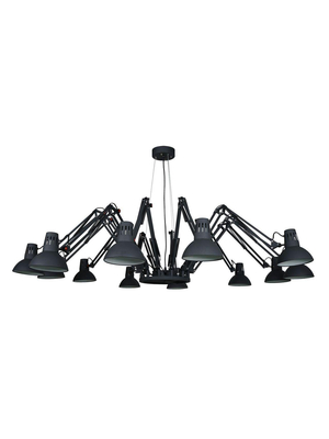 Подвесная люстра Arte Lamp Ragno A2043SP-12BK