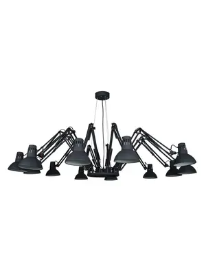 Подвесная люстра Arte Lamp Ragno A2043SP-12BK