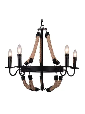 Подвесная люстра Arte Lamp Marsiglia A8956LM-5BK