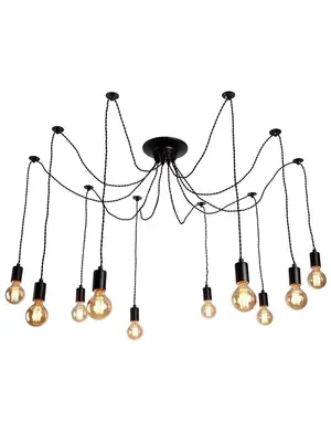 Подвесная люстра Arte Lamp 76 A9184SP-10BK