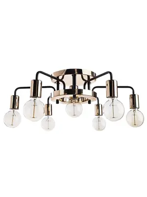 Потолочная люстра Arte Lamp Gelo A6001PL-7BK