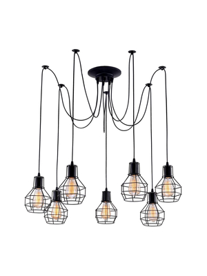Подвесная люстра Arte Lamp A1109SP-7BK