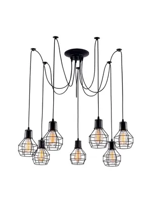 Подвесная люстра Arte Lamp A1109SP-7BK
