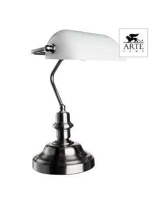 Настольная лампа Arte Lamp Banker A2491LT-1SS