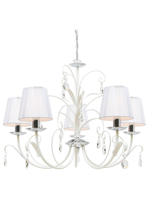 Подвесная люстра Arte Lamp Romana Snow A1743LM-5WH