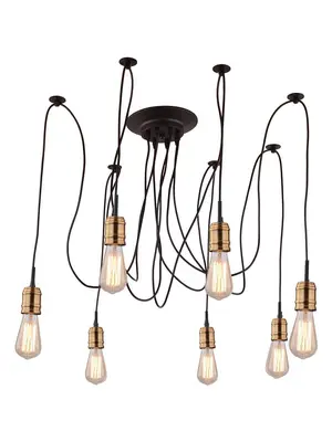Подвесная люстра Arte Lamp Mazzetto A4290SP-7BK