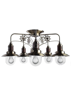 Потолочная люстра Arte Lamp Sailor A4524PL-5AB